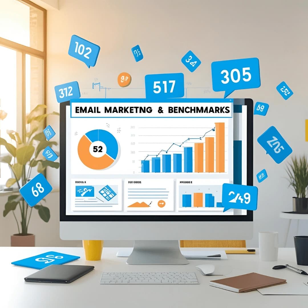Email Marketing Benchmarks & Industry Statistics 2025