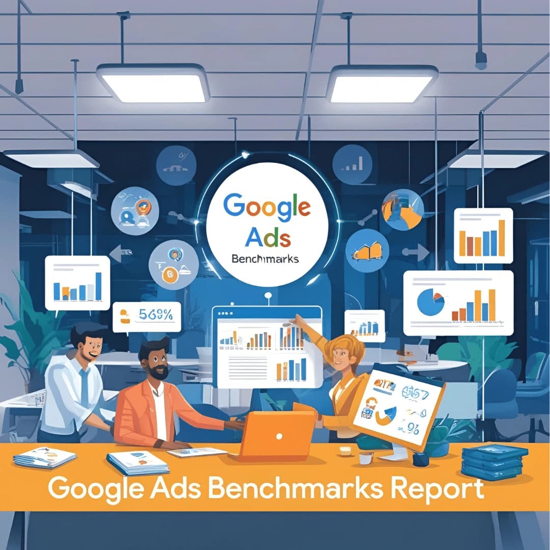 Top 50+ Google Ads Benchmarks 2025 | New Trends & Insights